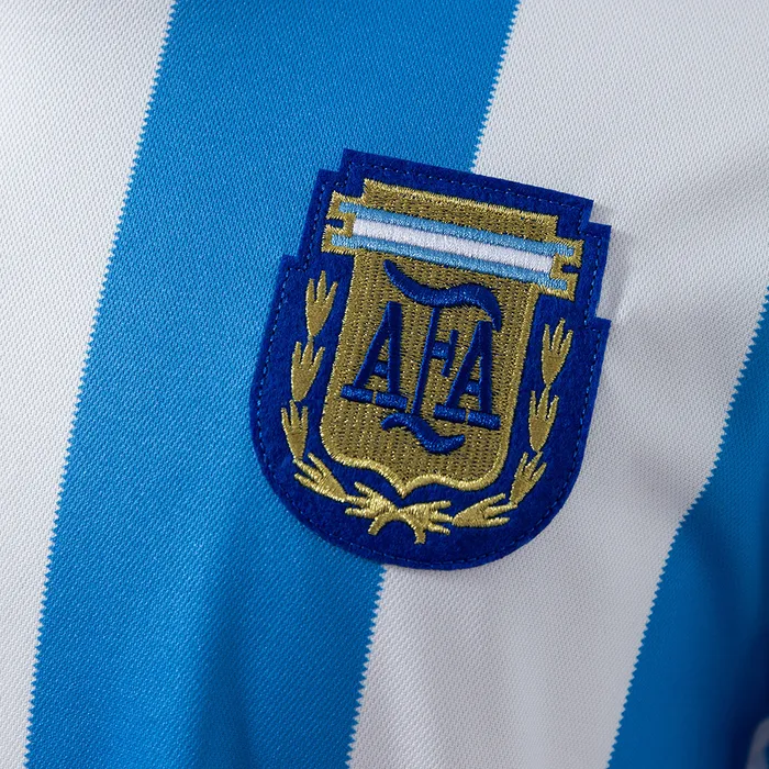 Camisa Argentina I 1986 Retrô Manga Longa, foto 2
