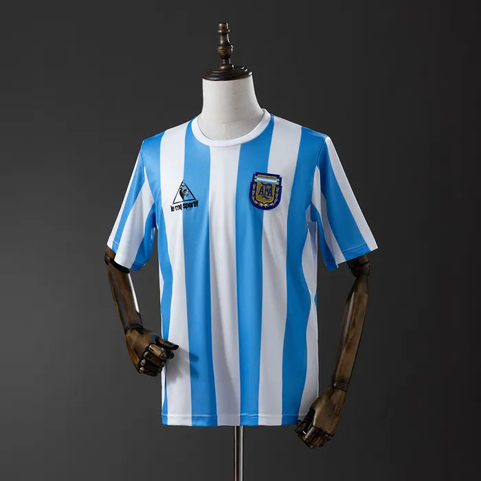 Camisa Argentina I 1986 Retrô, foto 1