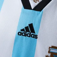 Camisa Argentina I 1998 Retrô Manga Longa, foto 3