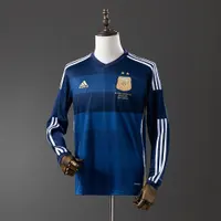 Camisa Argentina II 2014 Retrô Manga Longa, foto 1