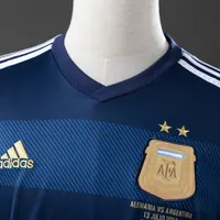 Camisa Argentina II 2014 Retrô Manga Longa, foto 4