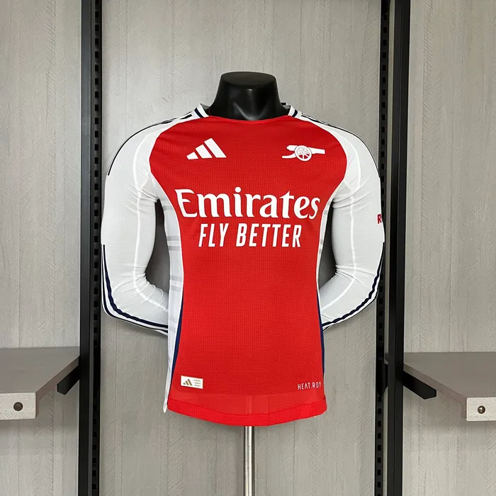 Camisa Arsenal I 2024/25 Versão Jogador Manga Longa, foto 1