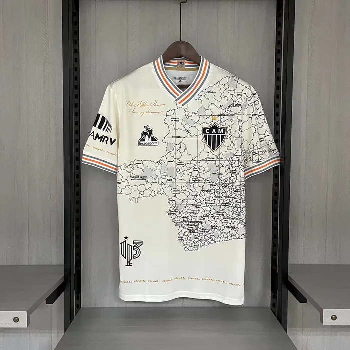 Camisa Atlético Mineiro Manto DA Massa 2021/22 Retrô, foto 1