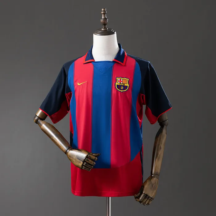 Camisa Barcelona I 2003/04 Retrô, foto 1