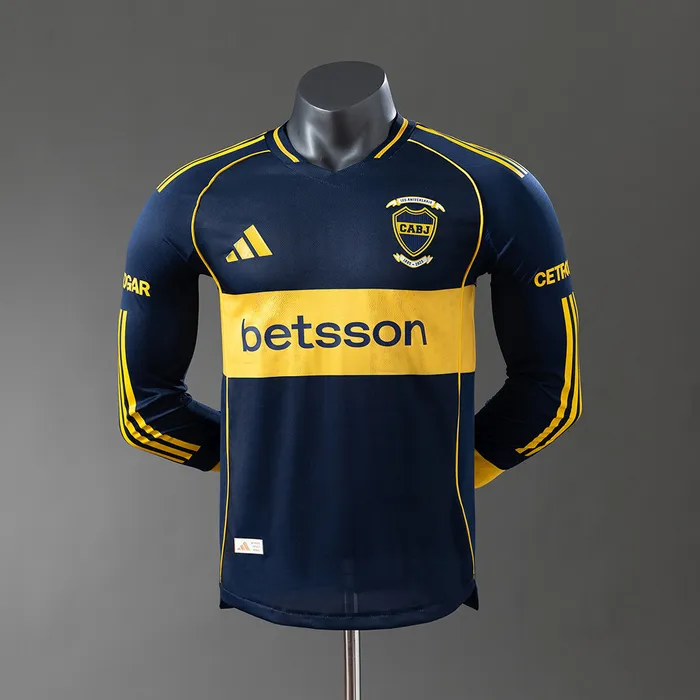 Camisa Boca Juniors I 2025/26 Versão Jogador Manga Longa, foto 1