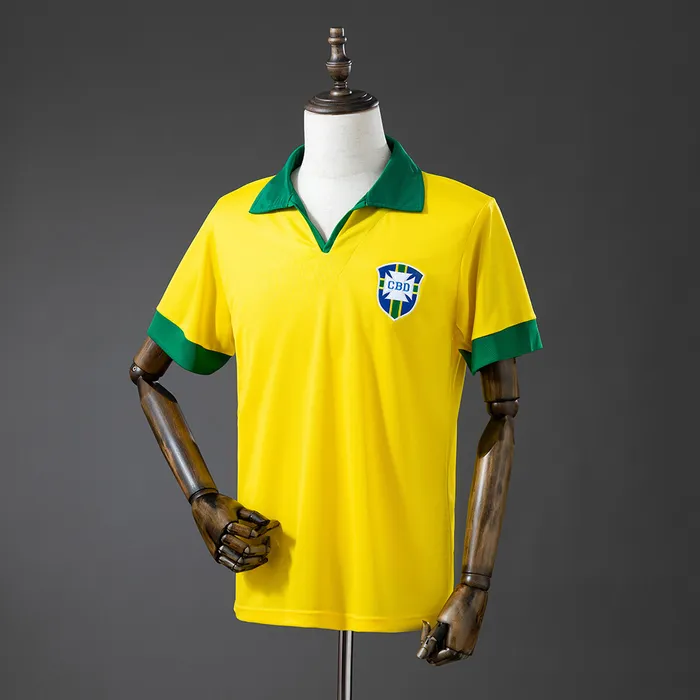 Camisa Brasil I 1957 Retrô, foto 1