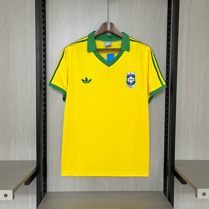 Camisa Brasil I 1977 Retrô, foto 1