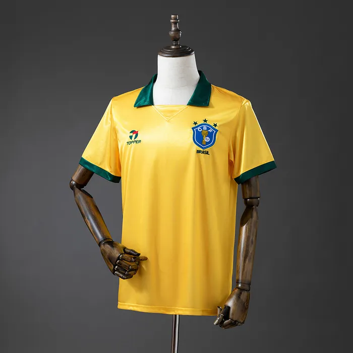 Camisa Brasil I 1988 Retrô, foto 1