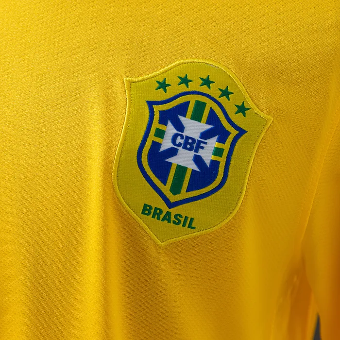 Camisa Brasil I 2006 Retrô Manga Longa, foto 2