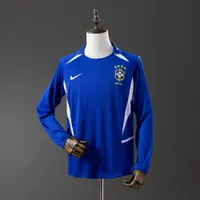 Camisa Brasil II 2002/03 Retrô Manga Longa, foto 1