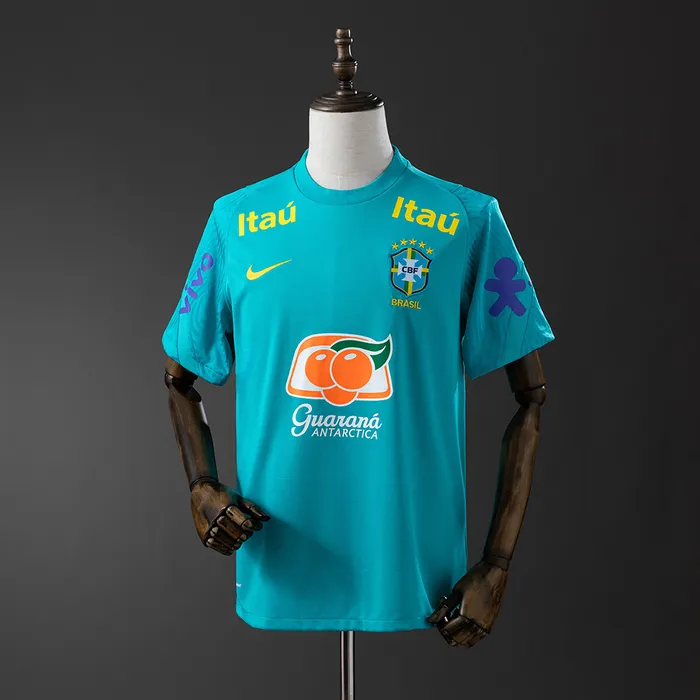 Camisa Brasil Treino 2020/21 Retrô, foto 1