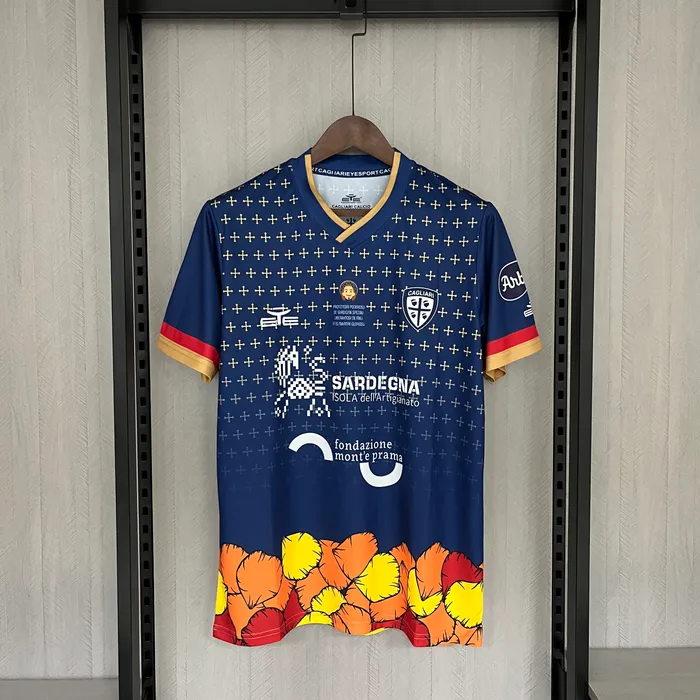 Camisa Cagliari Eye 2023/24, foto 1