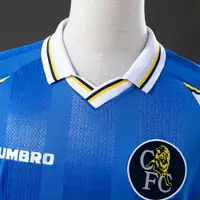 Camisa Chelsea I 1997/99 Retrô Manga Longa, foto 4