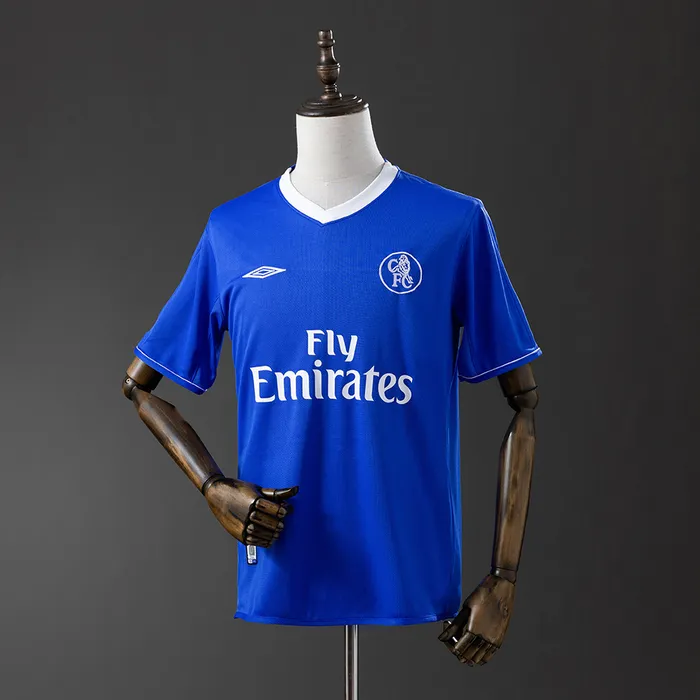 Camisa Chelsea I 2003/04 Retrô, foto 1