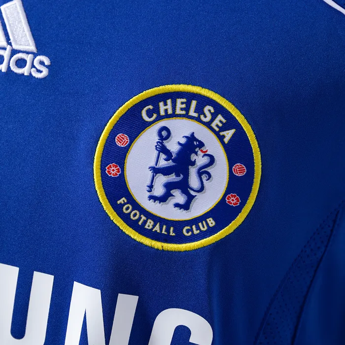 Camisa Chelsea I 2006/07 Retrô Manga Longa, foto 2