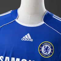 Camisa Chelsea I 2006/07 Retrô Manga Longa, foto 4