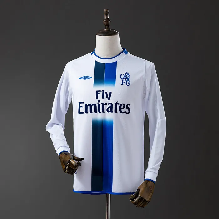 Camisa Chelsea II 2003/04 Retrô Manga Longa, foto 1