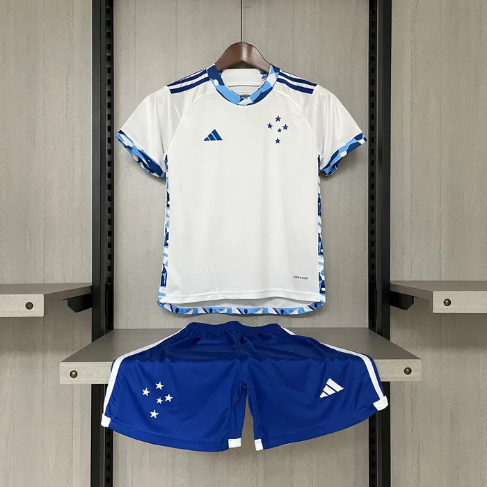 Camisa Cruzeiro II Kit E 2024/25 Infantil, foto 2
