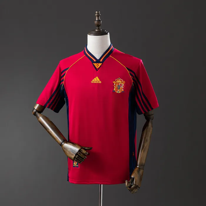 Camisa Espanha I 1998 Retrô, foto 1