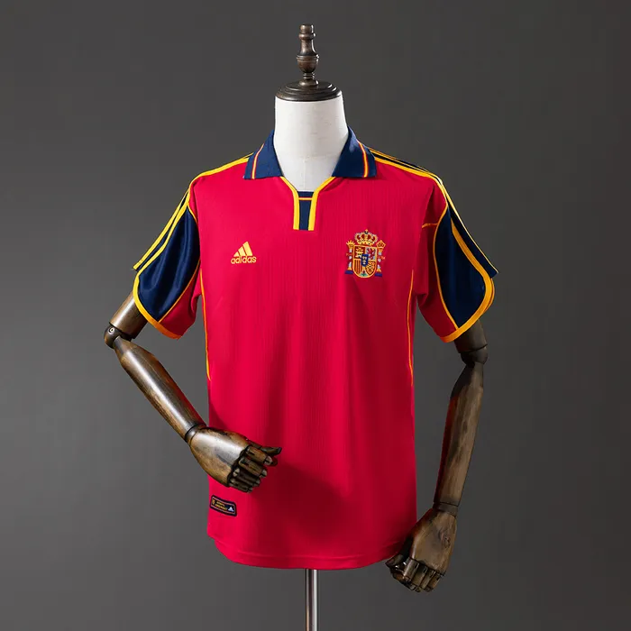 Camisa Espanha I 2000/01 Retrô, foto 1