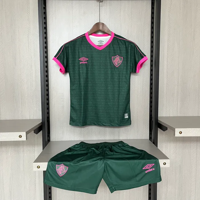 Camisa Fluminense III Kit E 2023/24 Infantil, foto 2