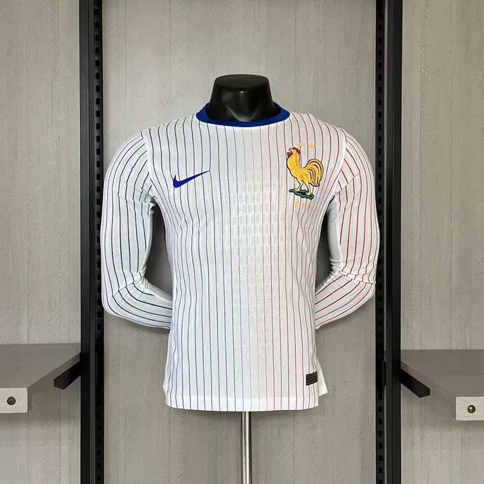 Camisa França II 2024/25 Versão Jogador Manga Longa, foto 1