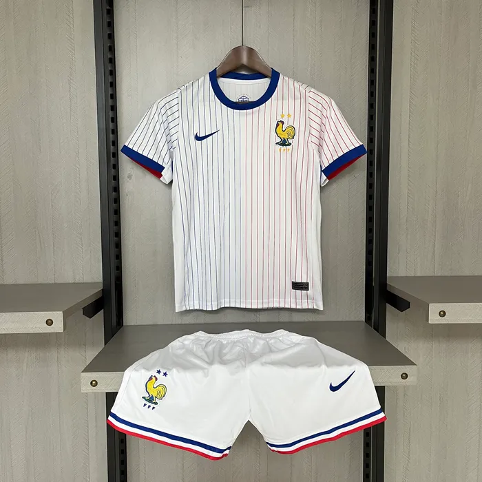 Camisa França II Kit E 2024/25 Infantil, foto 2