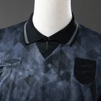 Camisa Inglaterra Black 1990 Retrô, foto 4