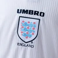 Camisa Inglaterra I 1998 Retrô Manga Longa, foto 2