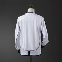 Camisa Inglaterra I 2002 Retrô Manga Longa, foto 5