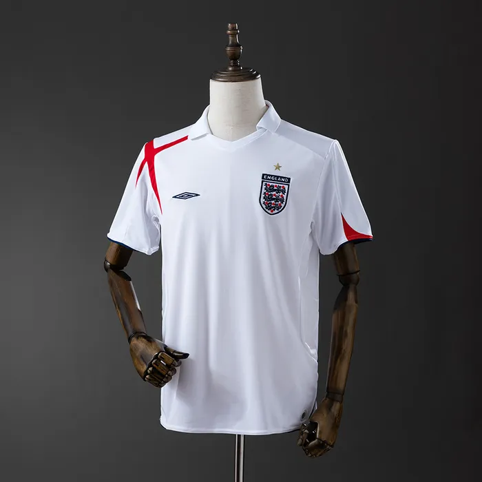 Camisa Inglaterra I 2006 Retrô, foto 1