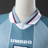 Camisa Inglaterra II 1996 Retrô Manga Longa, foto 3