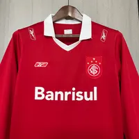 Camisa Internacional I 2006 Retrô Manga Longa, foto 3