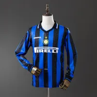 Camisa Internazionale I 1997/98 Retrô Manga Longa, foto 1