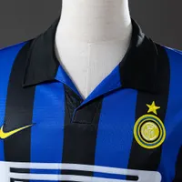 Camisa Internazionale I 1998/99 Retrô Manga Longa, foto 4