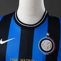 Camisa Internazionale I 2009/10 Retrô Manga Longa, foto 4