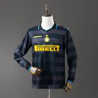 Camisa Internazionale III 1997/98 Retrô Manga Longa, foto 1