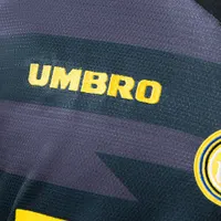 Camisa Internazionale III 1997/98 Retrô Manga Longa, foto 3