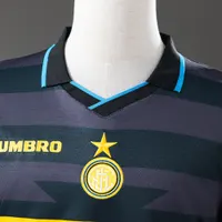 Camisa Internazionale III 1997/98 Retrô Manga Longa, foto 4