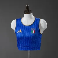 Camisa Itália I Cropped 2026/27 Feminina, foto 1