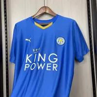 Camisa Leicester City I 2015/16 Retrô, foto 4