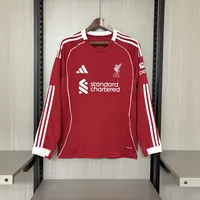 Camisa Liverpool I 2025/26 Manga Longa, foto 1