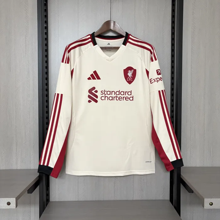 Camisa Liverpool II 2025/26 Manga Longa, foto 1