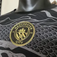 Camisa Manchester City Ano DO Dragao Black 2023/24 Versão Jogador, foto 2