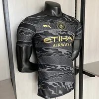 Camisa Manchester City Ano DO Dragao Black 2023/24 Versão Jogador, foto 4