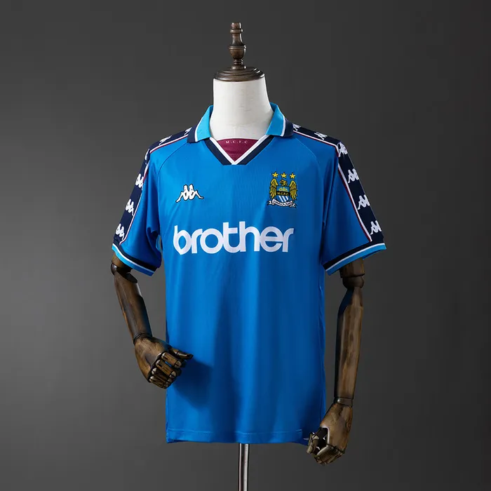 Camisa Manchester City I 1997/98 Retrô, foto 1