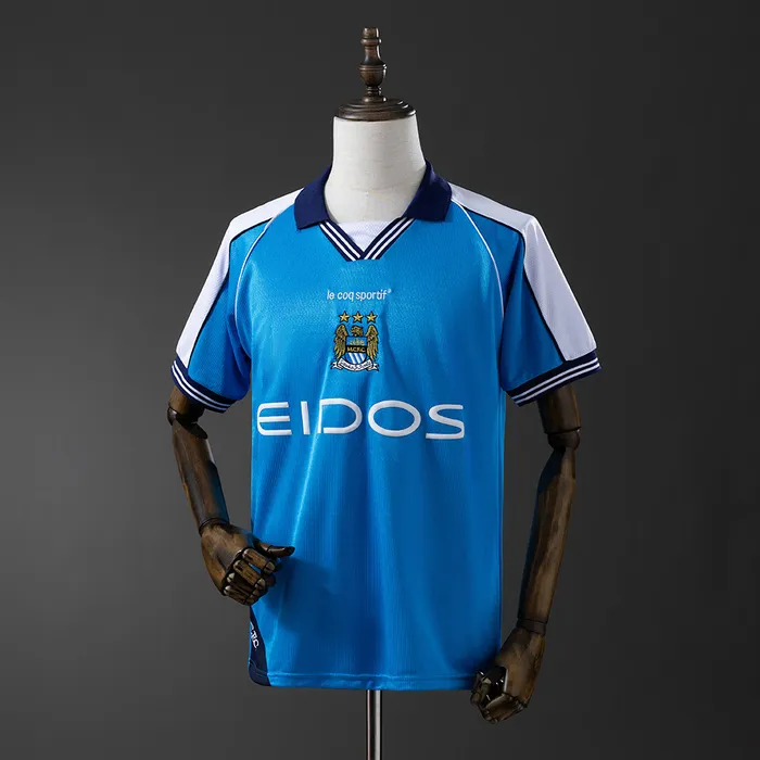 Camisa Manchester City I 1999/01 Retrô, foto 1