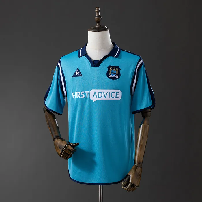 Camisa Manchester City I 2001/02 Retrô, foto 1