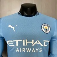 Camisa Manchester City I 2024/25 Versão Jogador Manga Longa, foto 4