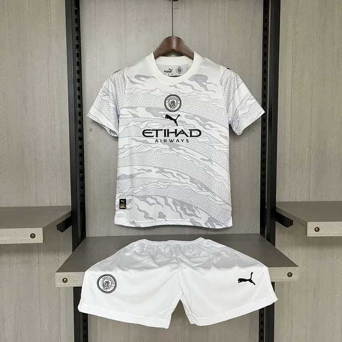 Camisa Manchester City I Kit E Ano DO Dragao 2024/25 Infantil, foto 2